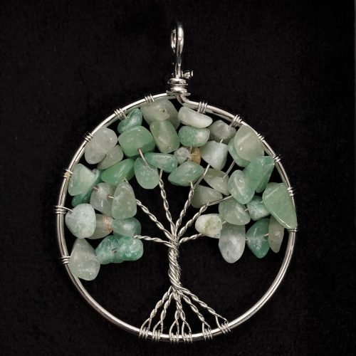 Green Aventurine Tree of Life