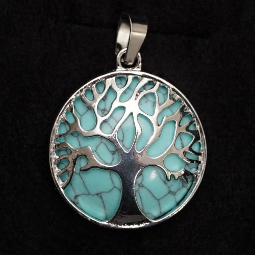 Turquoise Metal Tree of Life