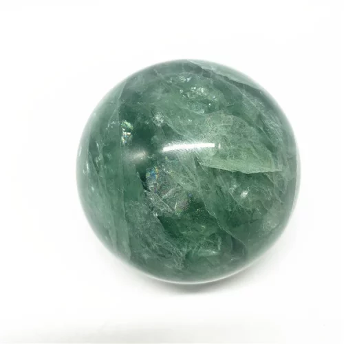 Green Fluorite Sphere