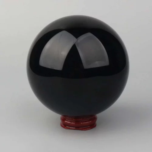 Black Obsidian Sphere