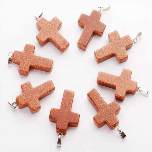 Gold Sandstone Cross