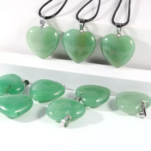 Green Aventurine Heart