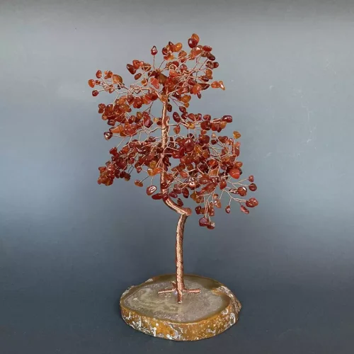 Carnelian Crystal Tree