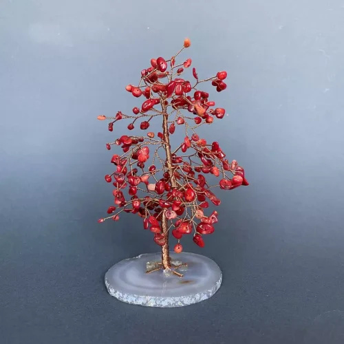 Red Jasper Crystal Tree
