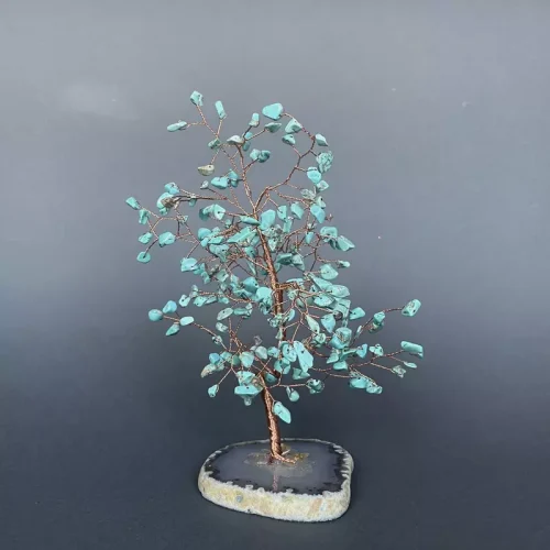 Turquoise Crystal Tree