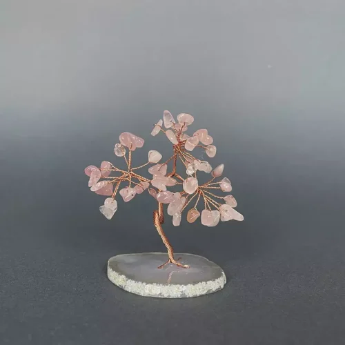 Rose Quartz Crystal Tree