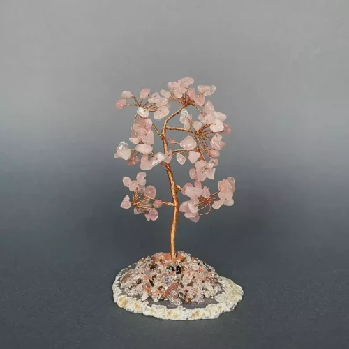 Rose Quartz Crystal Tree