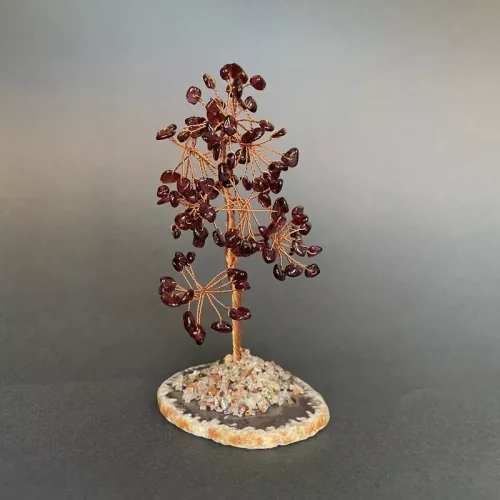 Garnet Crystal Tree