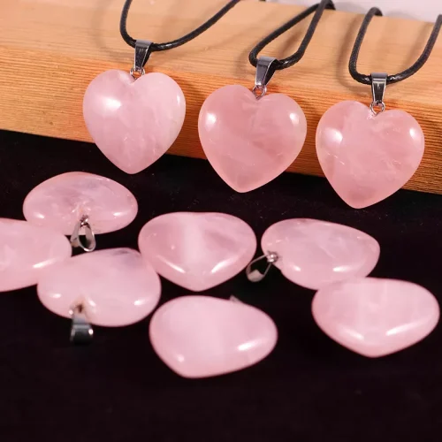 Rose Quartz Heart