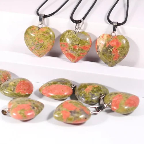 Unakite Heart