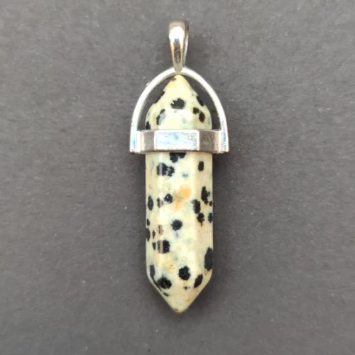 Dalmatian Jasper Pendulum