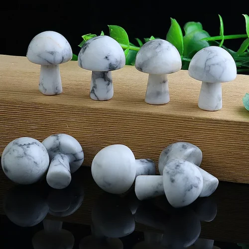 Howlite Mushroom