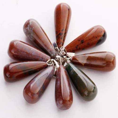 Indian Agate Teardrop