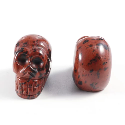 Mahogany Obsidian Skull