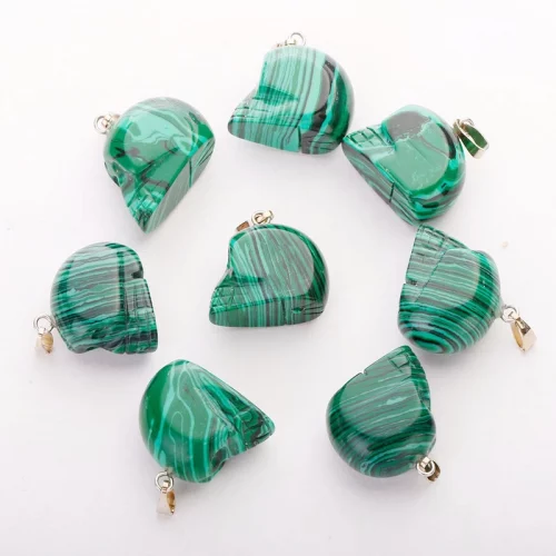 Malachite Skull