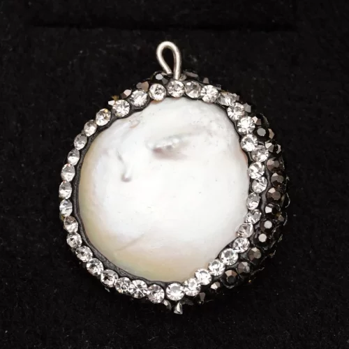 Perlë Hematiti & Zirkoni Qafore