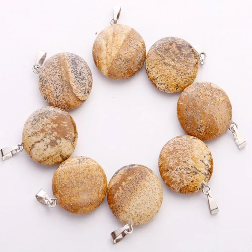 Picture Jasper Round Flat