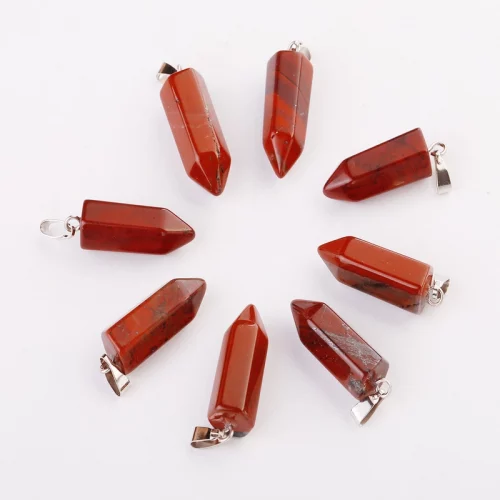 Red Jasper Hexagon Bullet