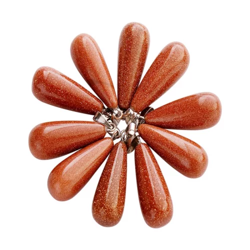 Gold Sandstone Teardrop