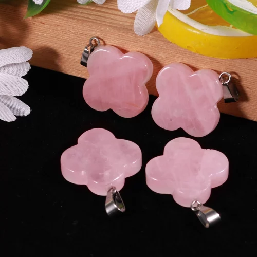 Rose Quartz Clover