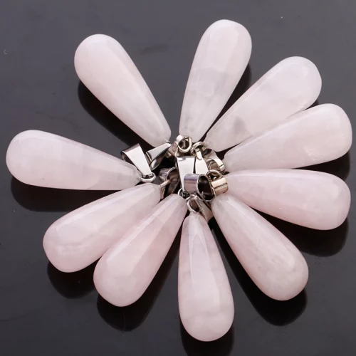 Rose Quartz Teardrop
