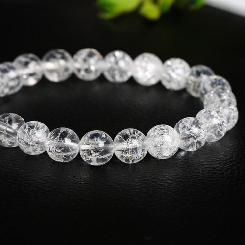 Popcorn Clear Quartz Prayer Beads