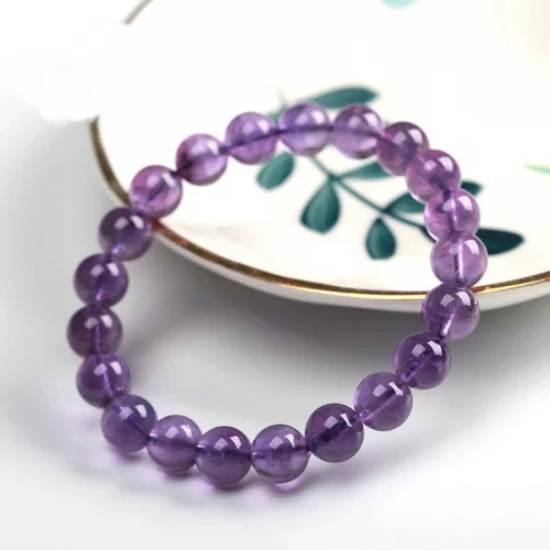 Clear Amethyst Bracelet