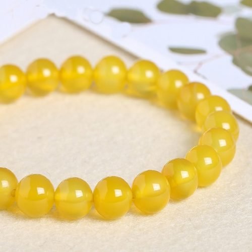 Yellow Chalcedony Prayer Beads