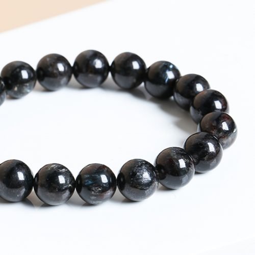 Black Flash Charoite Prayer Beads