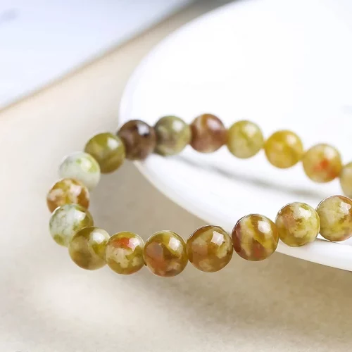 Green Dragons Prayer Beads