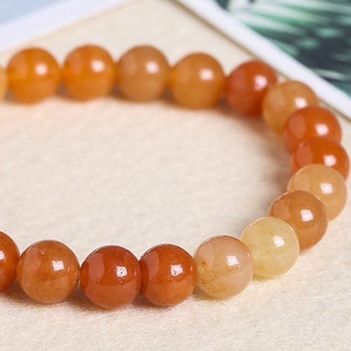 Orange Aventurine Prayer Beads