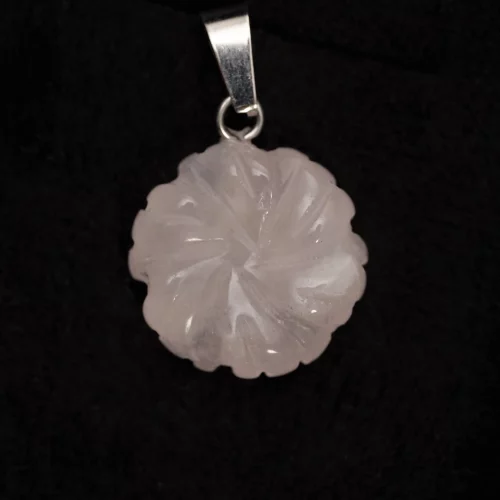 Grey Agate Flower