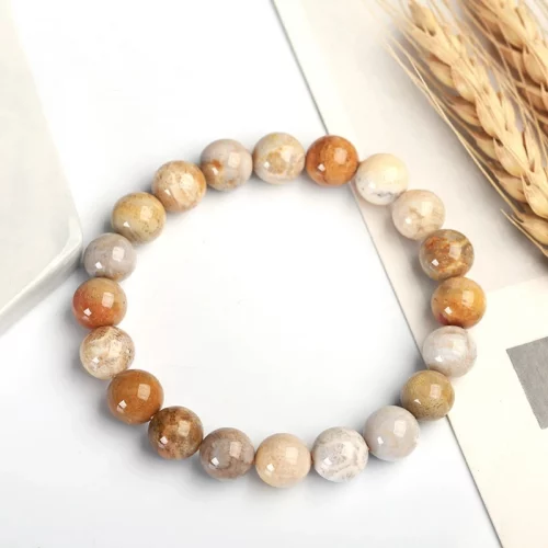 Fossilized Coral Bracelet