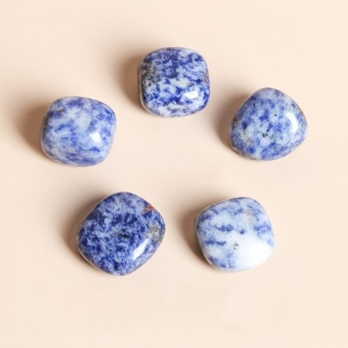 Blue Dot Sodalite Tumble