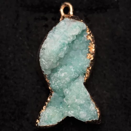 Aqua Druzy Fish