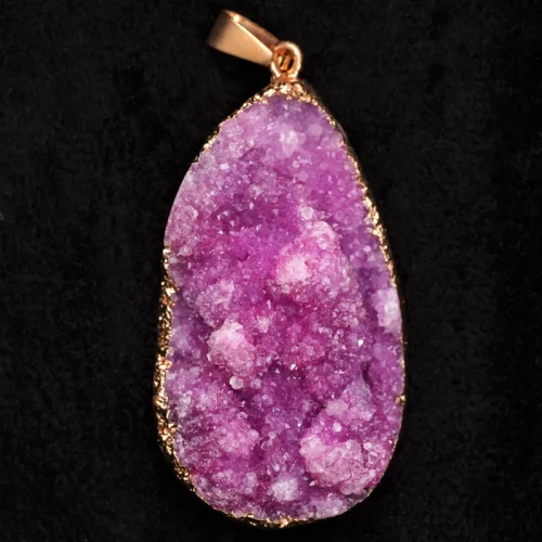 Pink Druzy