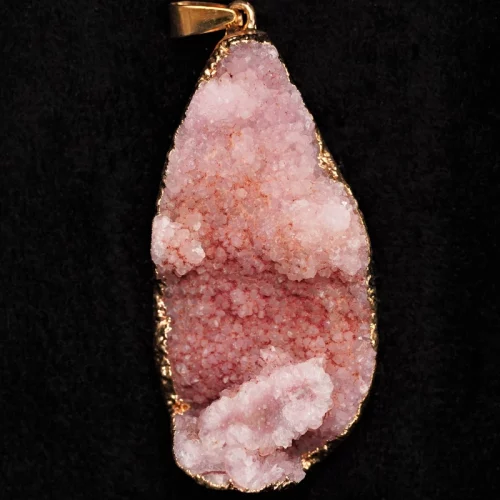 White & Orange Druzy