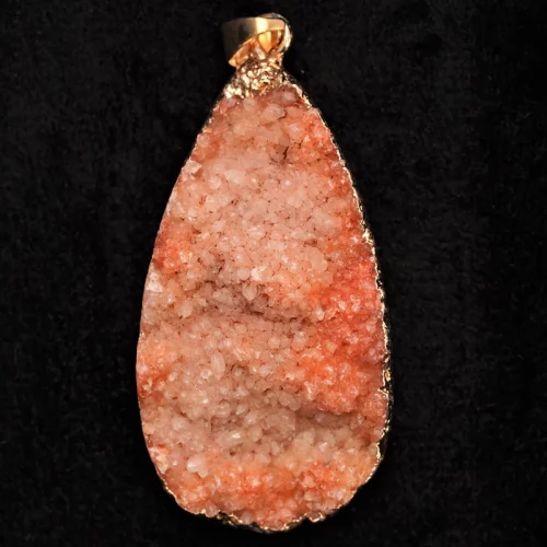 Orange Druzy