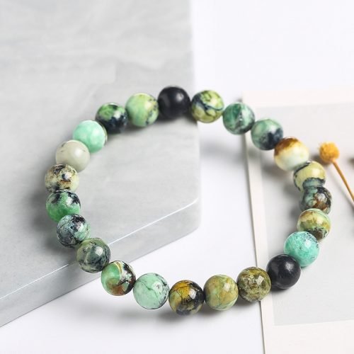 Eosphorite Chrysocolla Bracelet