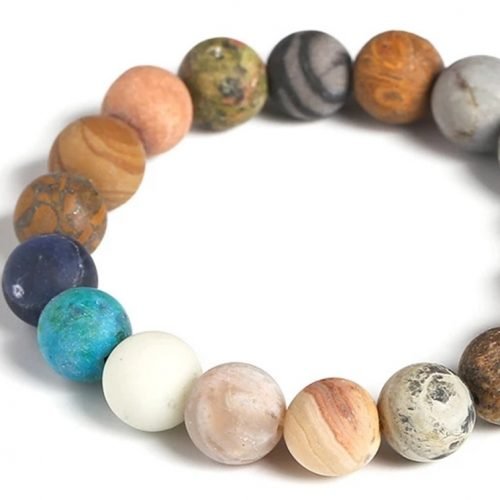 Matte Colorful Prayer Beads