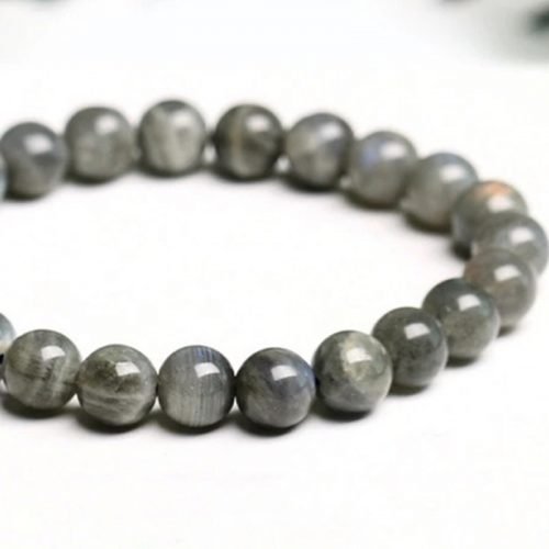 Gray Labradorite Prayer Beads