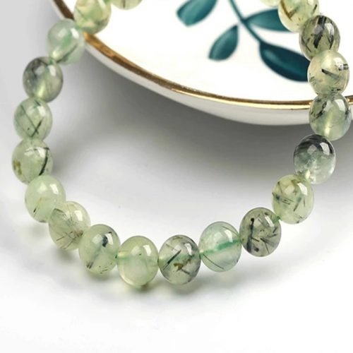 Prehnite Prayer Beads