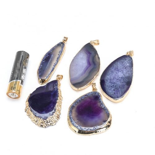 Irregular Purple Agate