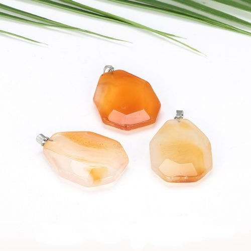 Faceted Carnelian