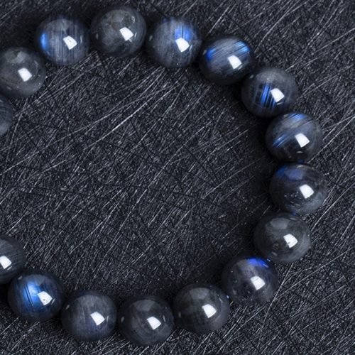 Dark Labradorite Prayer Beads