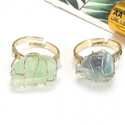 Fluoriti Gjelbërt Unazë