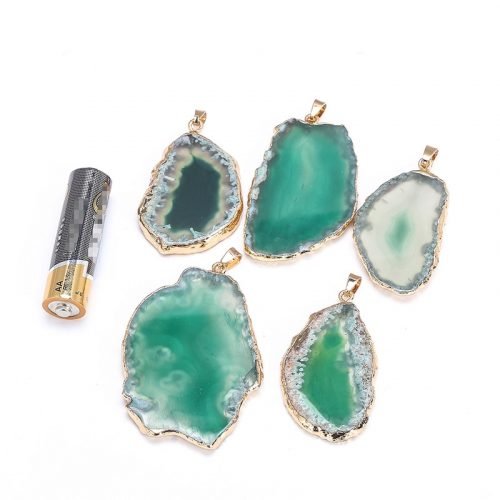 Irregular Green Agate