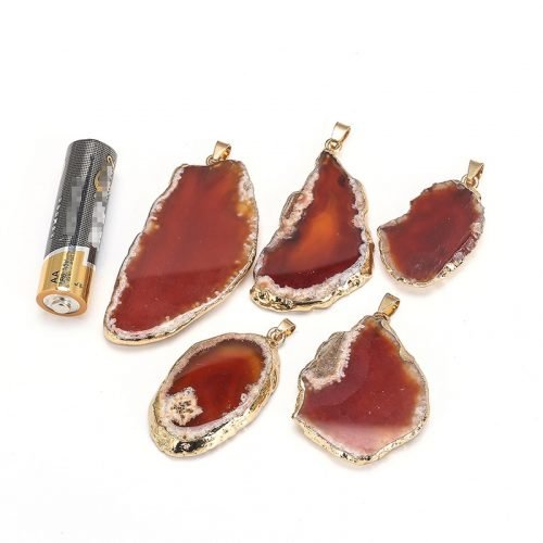 Irregular Red Agate