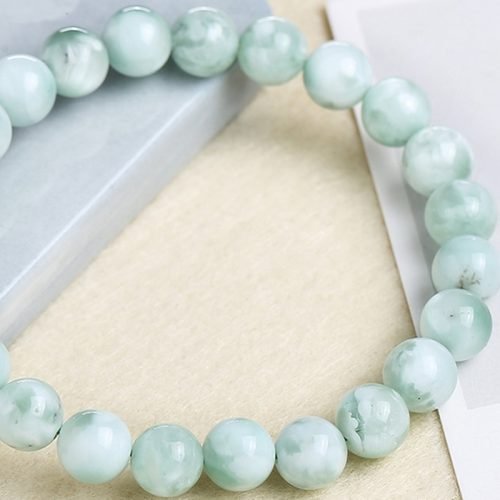 Green Larimar Prayer Beads