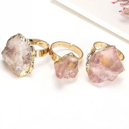 Raw Rose Quartz Irregular